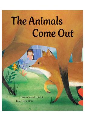 【预售】动物们都出来了The Animals Come Out【加拿大获奖插画师Josée Bisaillon】英文儿童图书籍进口原版Groundwood Books3-6