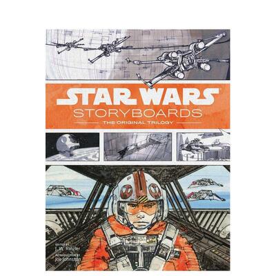 【预售】星战故事板:原三部曲Star Wars Storyboards: The Original Trilogy 英文进口原版影视电影图书Rinzler  J.W.外文