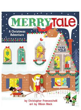 【预售】欢乐故事：圣诞冒险Merrytale: A Christmas Adventure【Trail Tale】英文进口原版儿童绘本图书3-6岁Jo Witek  Christin