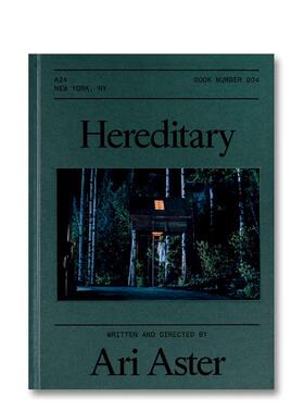 【现货】【A24电影剧本集】遗传厄运 【A24 Screenplay Collection】Hereditary Screenplay Book 英文进口原版影视图书