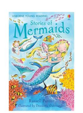 【预售】【Usborne分级阅读1】美人鱼的故事Stories of Mermaids英文进口原版儿童图书3-6岁分阶读物Usborne