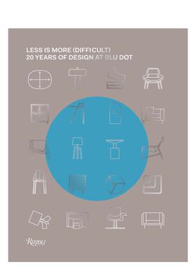 【预售】Less Is More Difficult? 从简更难 Blu Dot 英文进口原版产品设计英文进口原版图书籍进口正版John Christakos