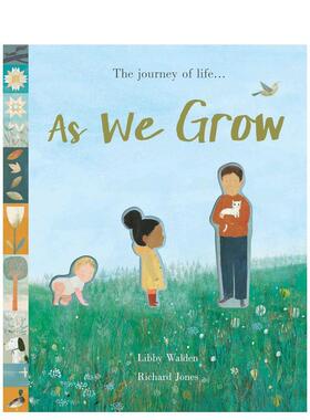 【现货】随着我们的成长As We Grow英文进口原版儿童绘本图书6-9岁Libby Walden自我认知情绪管理