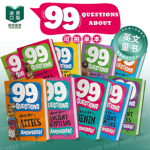 The Ancient Greeks探秘古希腊/古罗马/古埃及/阿兹特克人 99问 英文进口原版儿童绘本图书99 Questions About