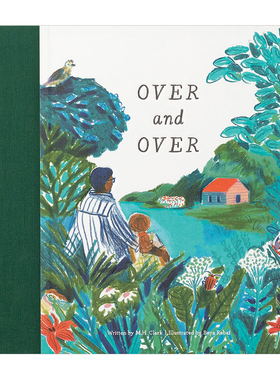 【预售】【法国插画师Beya Rebai】一遍又一遍 Over and Over 原版英文儿童绘本