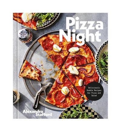 【现货】披萨之夜 Pizza Night 英文原版餐饮美食图书籍进口正版Stafford, Alexandra外文