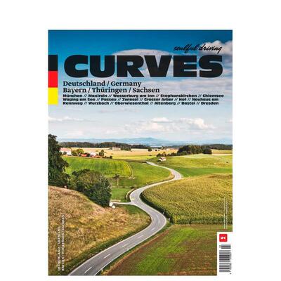 【预售】曲线：德国东南部（德语 / 英语对照）CURVES Deutschlands Südosten / Germany's Southeast 英文进口原版旅行图书Stef