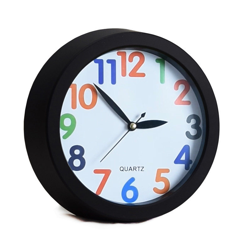 传光创意简约学生床头静音大闹钟 经典时尚可爱卡通儿童时钟表