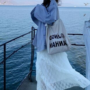 蕾丝高腰小众高级不规则仙女半身长裙 新款 法式 重工剪裁春夏季