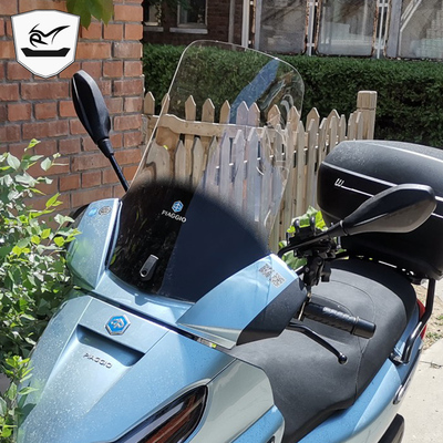 适用比亚乔x7挡风玻璃加高改装