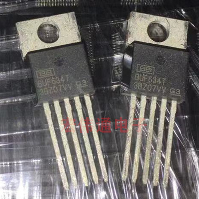 进口原字原脚 BUF634T TO-220直插
