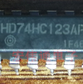 进口元字原脚 HD74HC123AP HD74HC123 DIP16直插