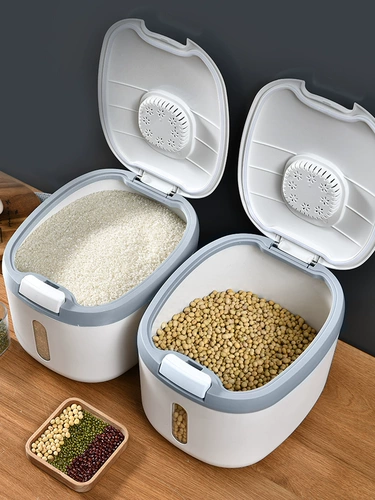 Коробка для хранения для домашнего использования, ёмкость для риса, контейнер для хранения, защита от насекомых и влаги