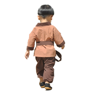 儿童锄禾愚公表演出服装移山古装悯农民夫书童店小二药童国学春夏