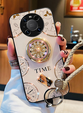 VOKASE 镶钻适用华为mate40pro手机壳新款m40e保护套mt30限量版高档女款网红新品时尚奢华水钻带支架挂绳潮