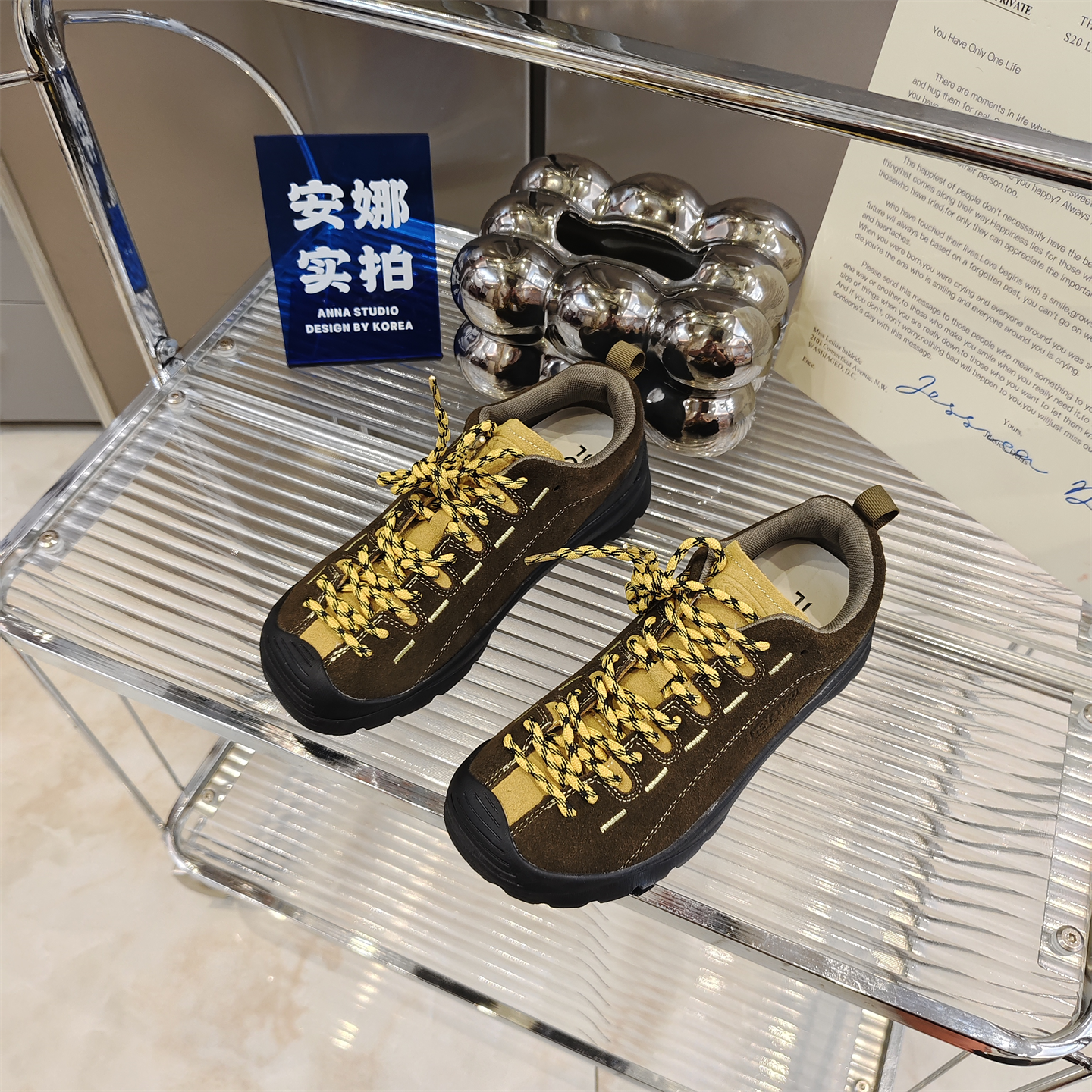厚底休闲鞋时尚潮流百搭德训女板