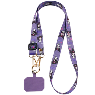 手机挂绳长款斜挎侧背带子卡通彩绘挂链结实耐用多功能可调节挂脖宽版链子时尚女款相机拍立得手机壳防丢链条