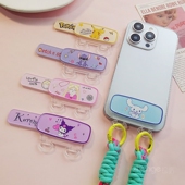 男手机链充电口卡扣通用手机壳防丢吊饰 结实耐用结实牢固粘贴简约个性 手机挂绳背贴双环夹子精致时尚 女便携式