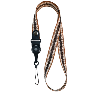 手机挂绳宽版挂脖带子高端女款个性彩纹帆布挂链可拆卸挂扣长款不勒脖子户外骑行旅游结实牢固链条手机壳吊绳