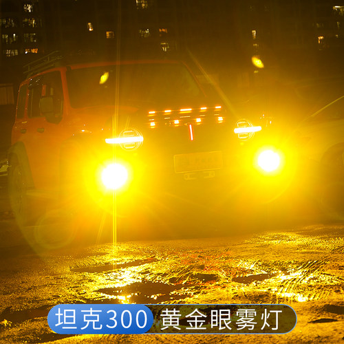 坦克300改装黄金眼雾灯总成