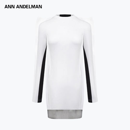 ANNANDELMAN修身长袖包臀连衣裙