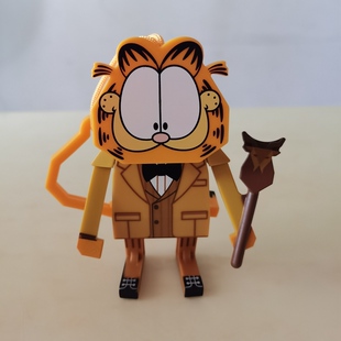 麦当劳玩具肯德基加菲猫挂件挂饰香克斯摆件模型手办公仔