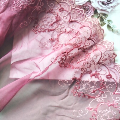 棉线刺绣网纱花边蕾丝辅料装饰布艺设计DIY服饰