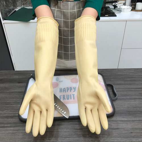 加长加绒手套厨房工作防护