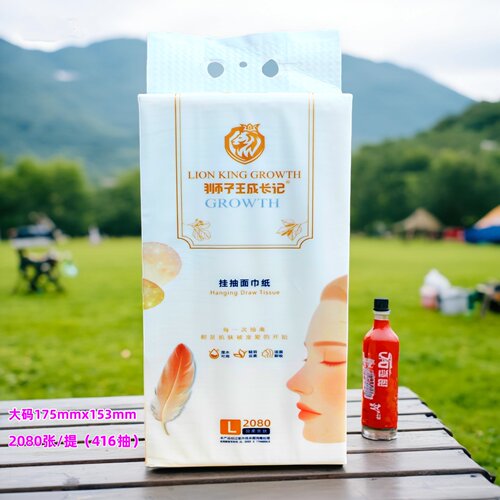 狮子王挂抽纸底部抽纸