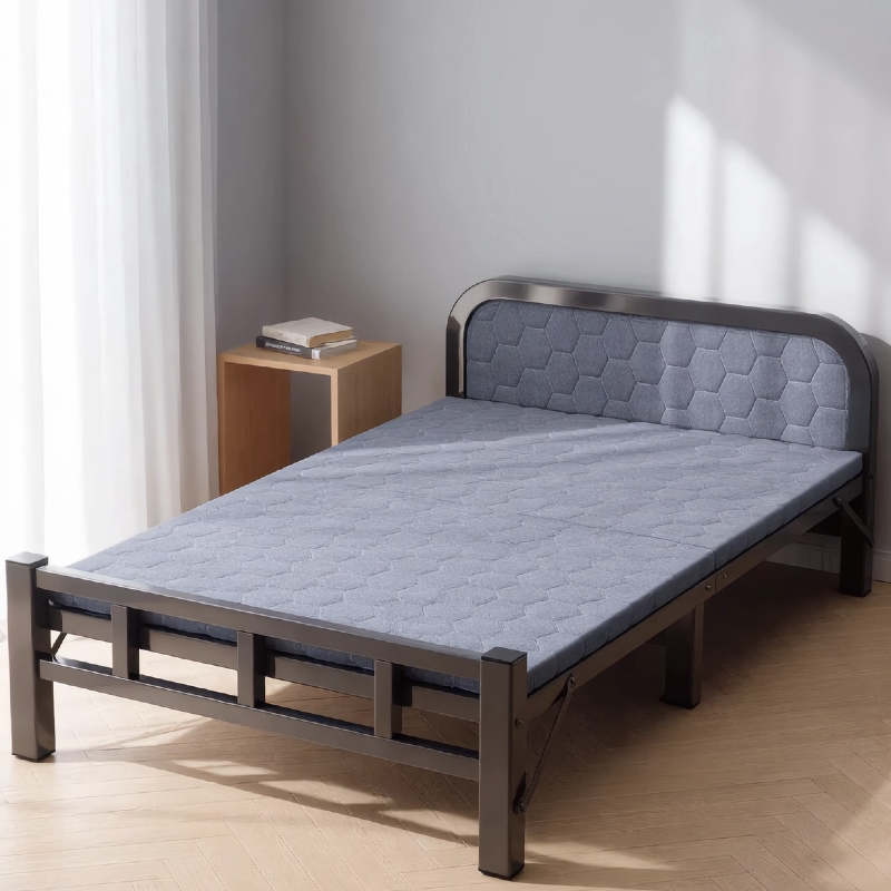 折叠床家用简易小床卧室1.2米加床宿舍双人午休床成人租房铁架床