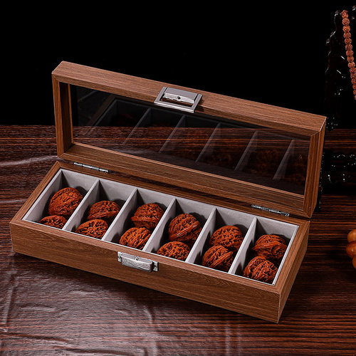 欧式多功能文玩收纳盒核桃佛珠