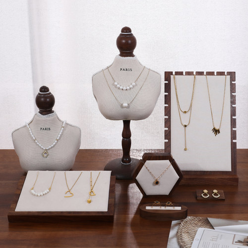 首饰展示架人像模特项链陈列道具