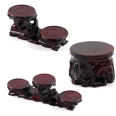 实木底座工艺品摆件托架子