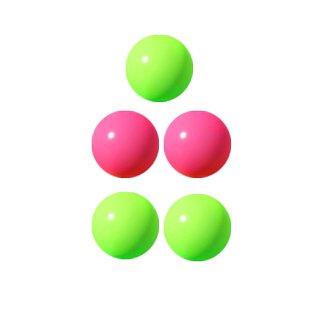 澳贝auby奥贝逗爬小柯基配件小球补充包玩具（颜色随机）