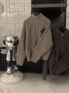 【雾绒毛衣】秋季女款慵懒软糯毛绒雾感毛织毛衣CP620