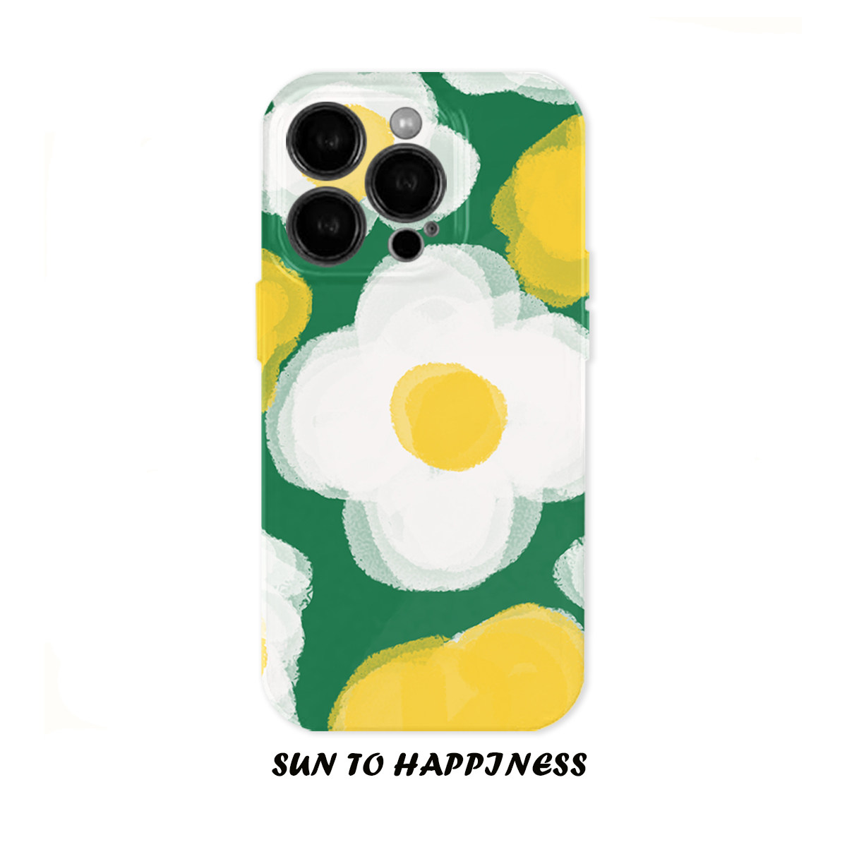 原创水彩艺术大白花适用苹果16PROMAX菲林手机壳iphone15plus软壳14日韩清新绿13时尚美术生简约全包二合一