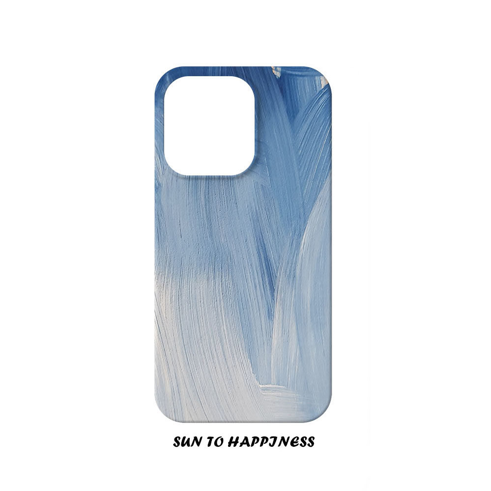 水彩抽象文艺适用苹果17PROMAX菲林手机壳iphone16PLUS15pro14大孔磨砂油画小众个性全包亮面奔向姓胡高级感