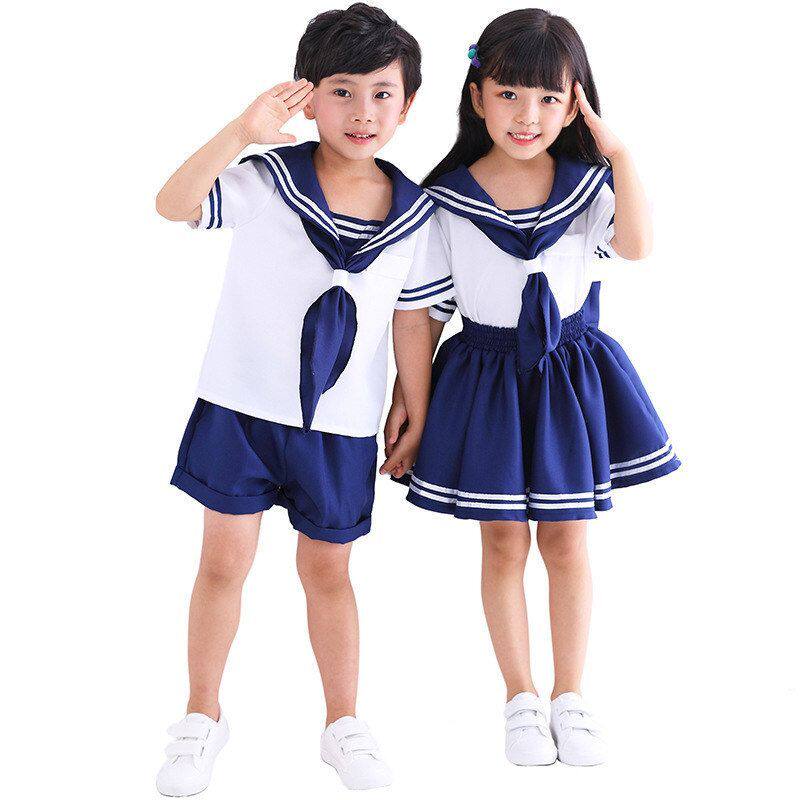 女童日系JK水手服校服演出服