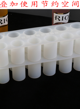 创意网红抖音野格炸弹酒硅胶冰格制冰盒冻冰块儿杯子空心冰杯模具