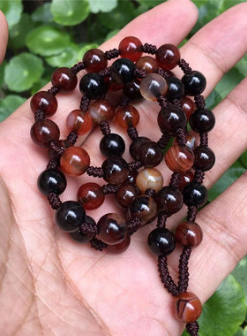 梦幻玛瑙吊坠绳玉石挂件项链绳