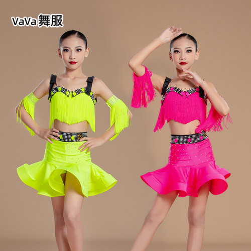 专业拉丁舞比赛演出服实拍