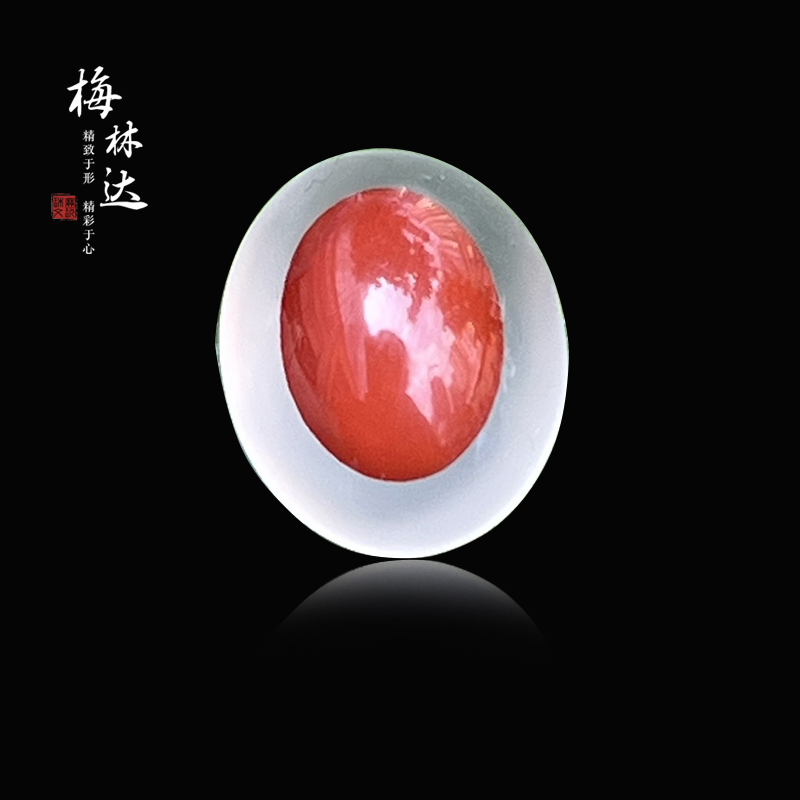 梅林达旗舰店天然南红玛瑙吊坠