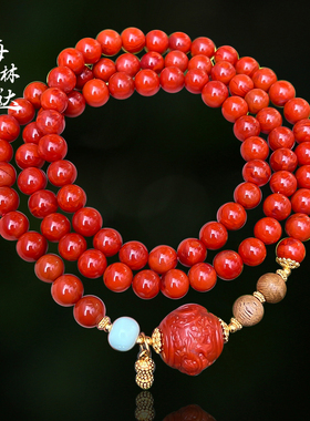 梅林达旗舰店天然南红玛瑙