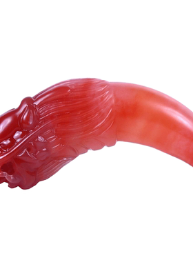 梅林达男女南红玛瑙龙牙吊坠