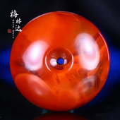 Melinda 梅林达天然南红玛瑙吊坠苏工平安扣罗汉眼玉坠男