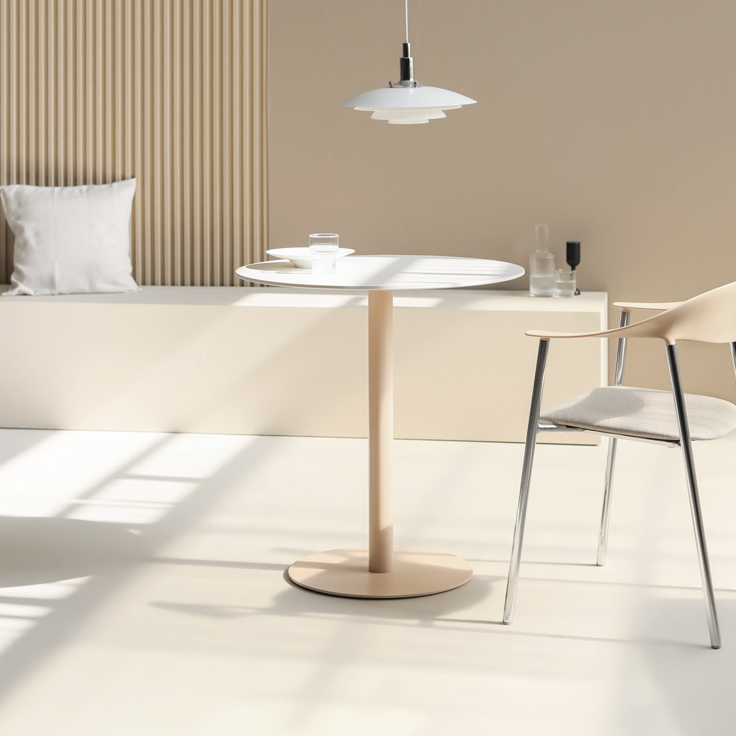 北欧简约小圆桌家用小户型餐桌奶油风创意咖啡桌子办公洽谈接待桌,住宅家具,岩板餐桌,淘宝优惠券,粉丝福利购,淘宝优惠卷