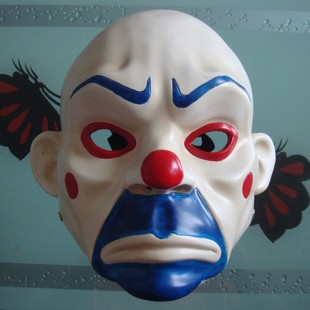 经典恶搞希斯莱杰cos蝙蝠侠面罩恐怖黑暗骑士万圣节装扮小丑面具