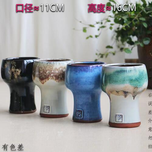 陶瓷法师透气紫砂微瑕多肉花盆