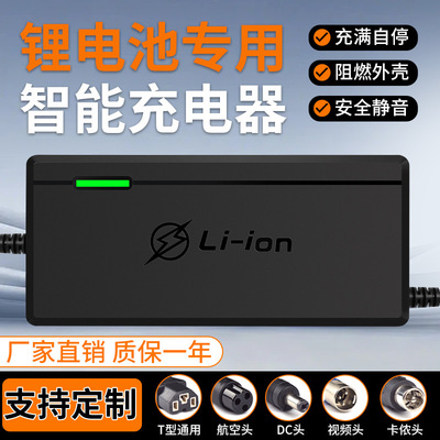 24V锂电池充电器25.2V29.4V29.2V2A3A5A电动轮椅滑板车小海豚批发