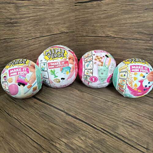 MGA新三代茶点美食新家电球miniverse掌上宇宙迷你小厨房儿童玩具
